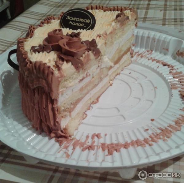 Торт Золотой Колос Фото