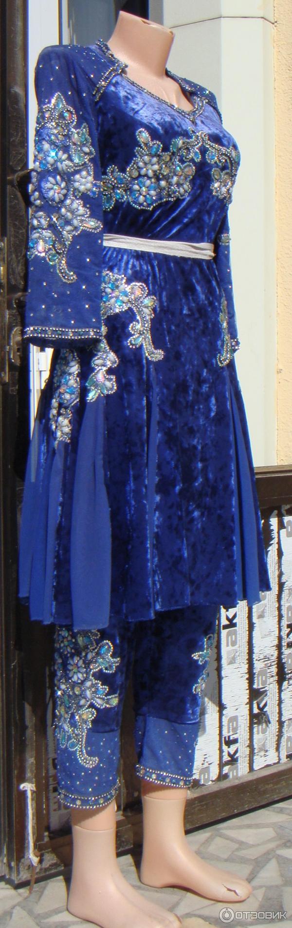 Узбекские платья со штанами