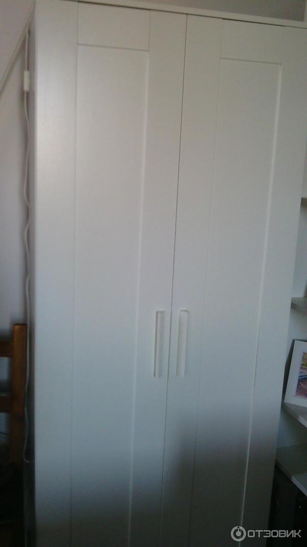 Ikea шкаф белый бримнэс