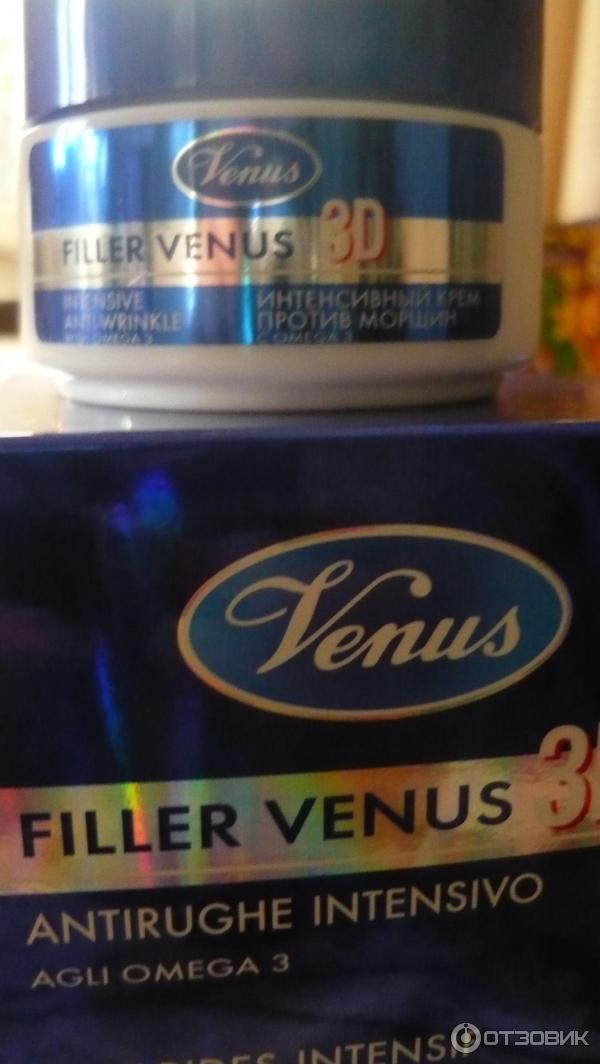 Крем филлер Венус. Venus крем филлер для лица против морщин