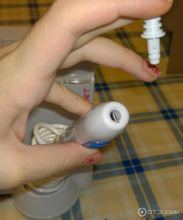Как промывать насадки ирригатора подставка для щеток и зубной пасты