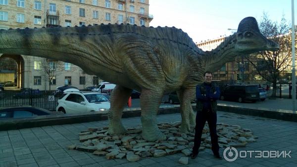 Динозавр реально размера