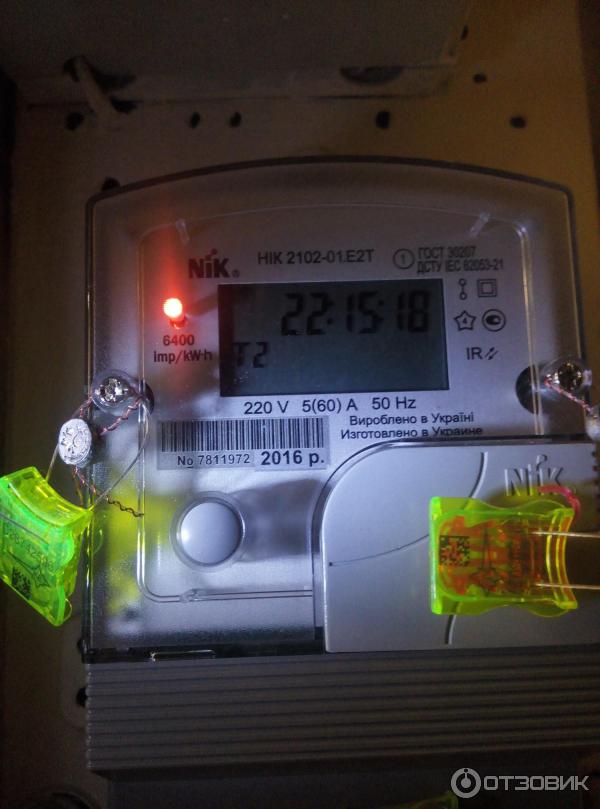 Счетчик электроэнергии NiK 2102 фото