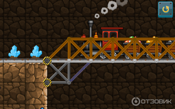 Отзыв: Bridge - игра для Android - Додумайся, какой построить мост для движ...