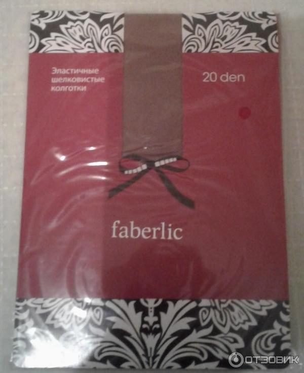 Отзыв о Эластичные шелковистые колготки Faberlic | Хорошее качество