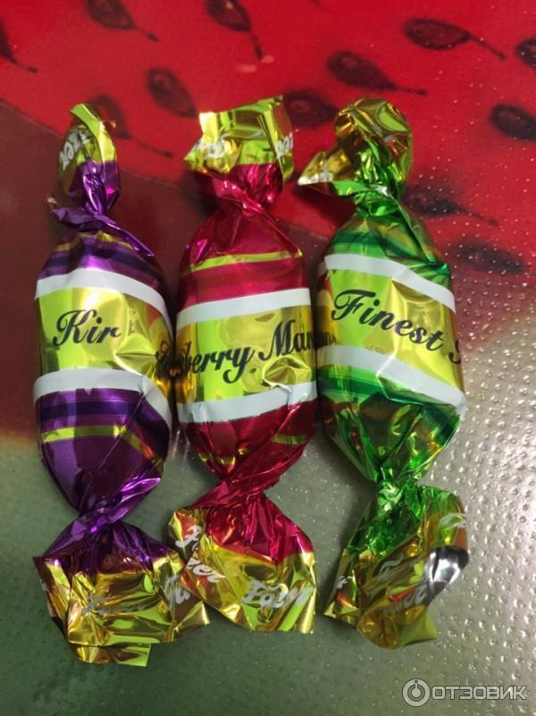 Шоколадные конфеты Fazer Liqueur Fills Mixers фото