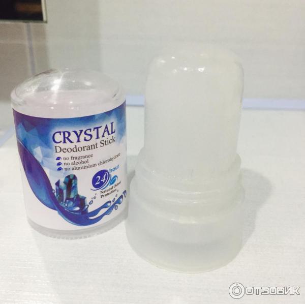 Минеральный дезодорант Crystal deodorant stick TM Secrets LAN фото.