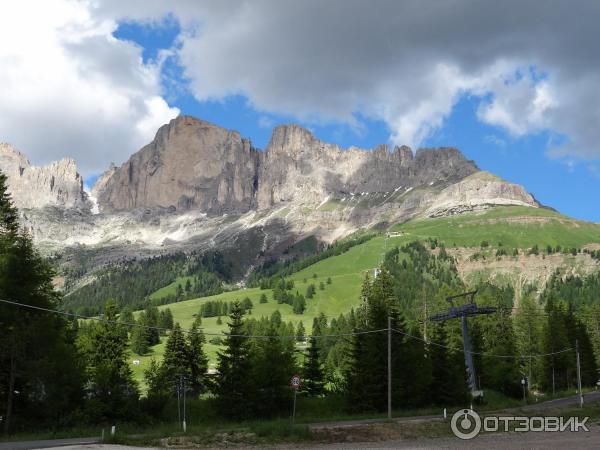 Отзыв о Экскурсия в Доломитовые Альпы (Италия, Кортина дАмпеццо) |  Возможность посмотреть ещё один горный массив, горные курорты, биатлонную  мекку - Кортина дАмпеццо