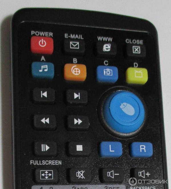 Пульт для ПК PC Remote. Пульт серый синими кнопками. Зайди в пульт настройки